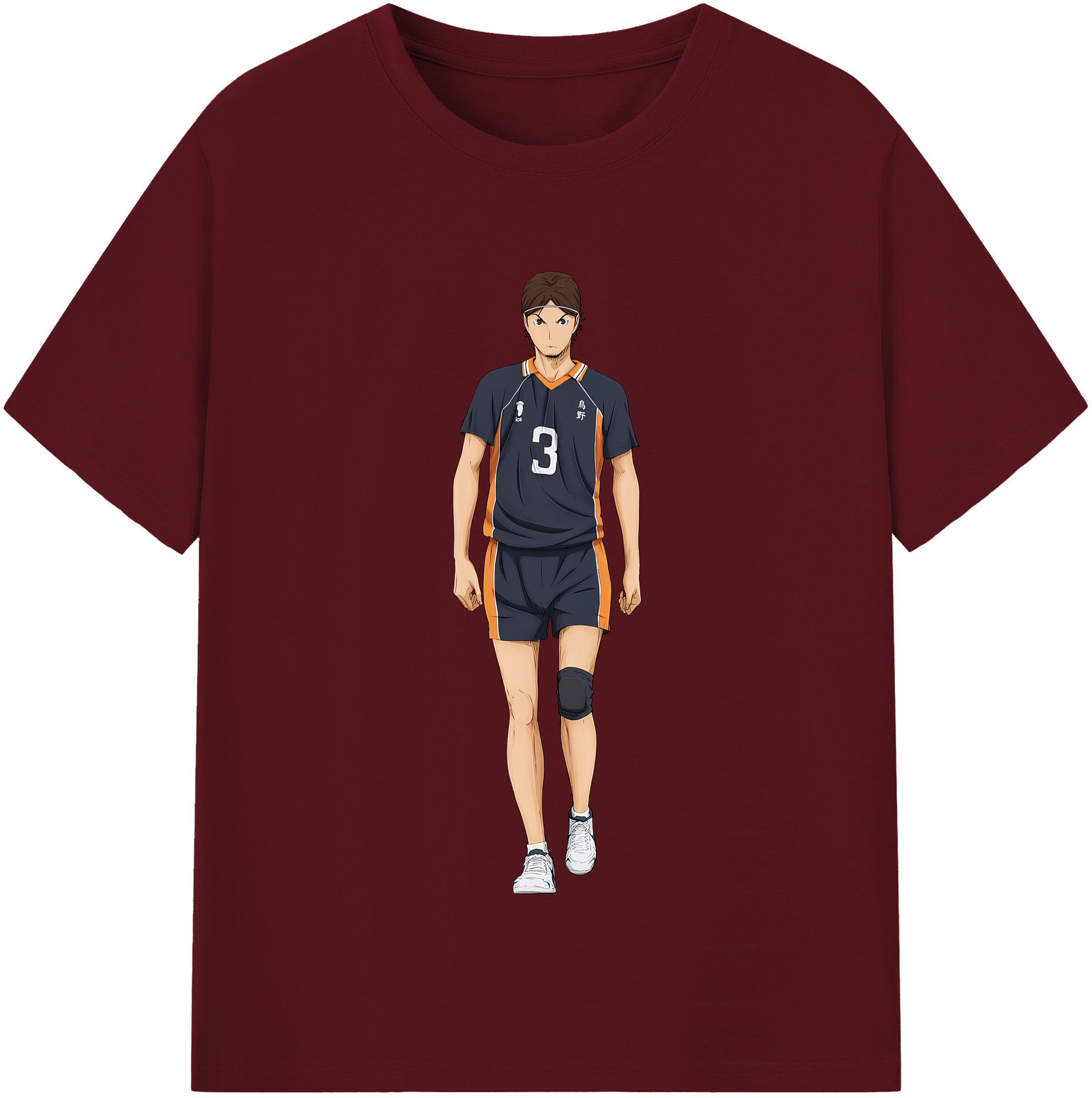 （画像用） ハイキュー!! Haikyu!! 綿100％半袖Tシャツ（フロントプリント）